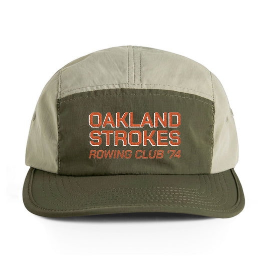Rowing Club Nylon Cap — "Oakland Strokes" Embroidered
