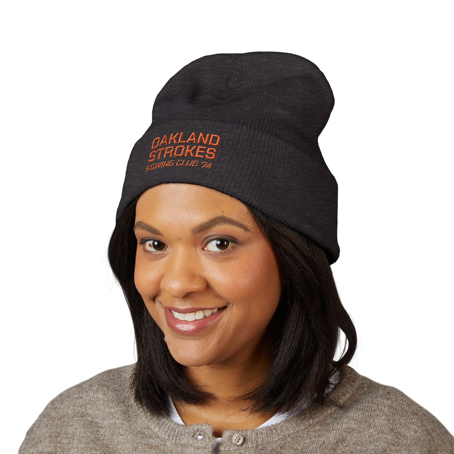 Embroidered Beanie Hat