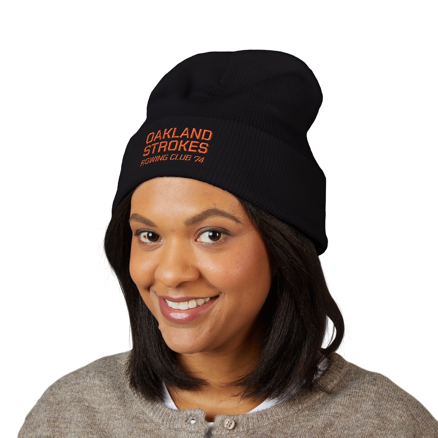 Embroidered Beanie Hat