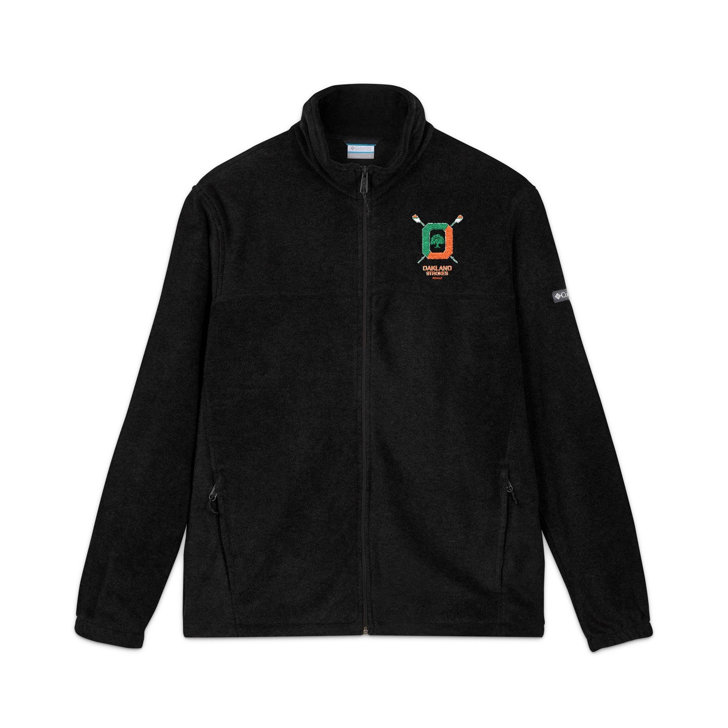 Embroidered Columbia Fleece Jacket