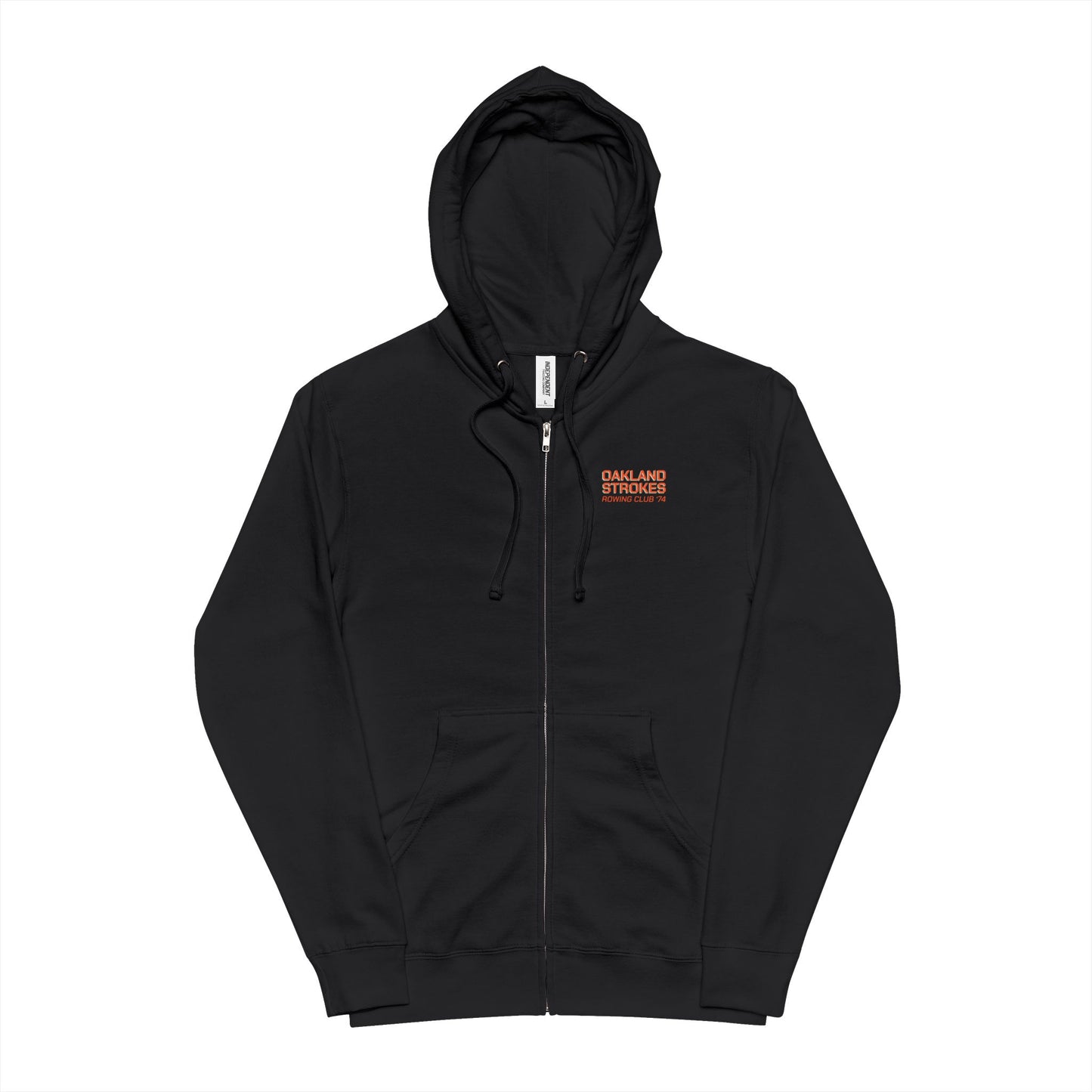 Unisex Fleece Zip Up Hoodie