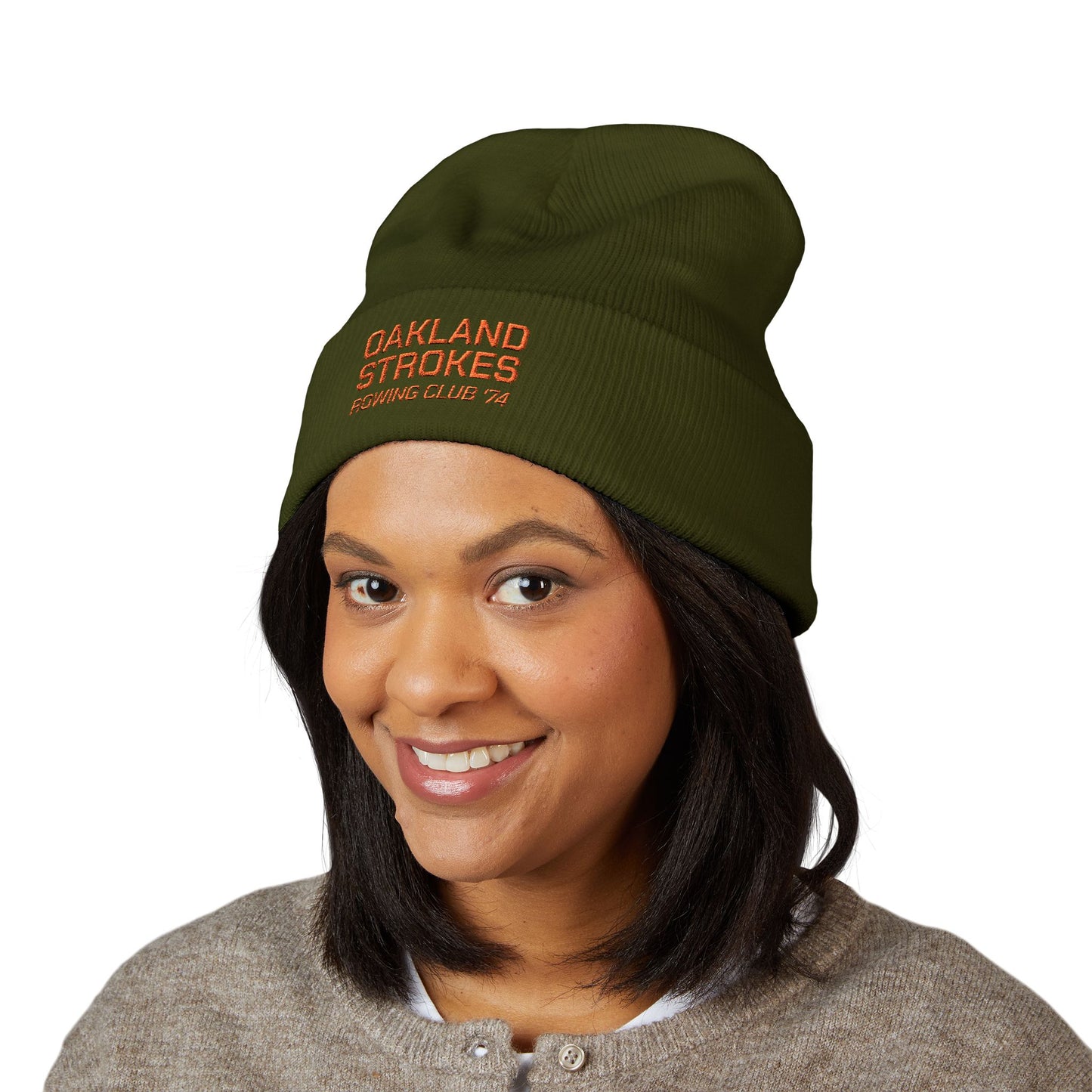 Embroidered Beanie Hat
