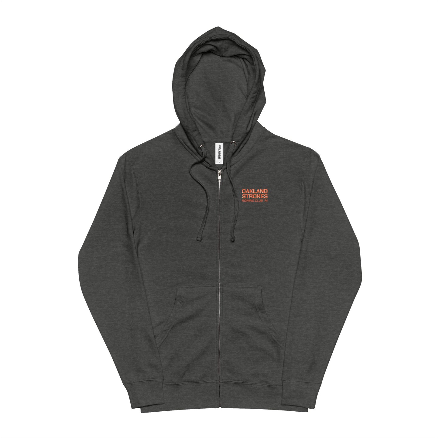Unisex Fleece Zip Up Hoodie