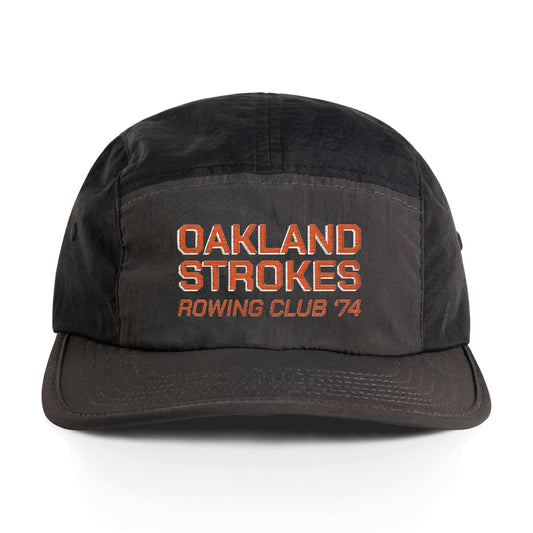 Rowing Club Nylon Cap — "Oakland Strokes" Embroidered