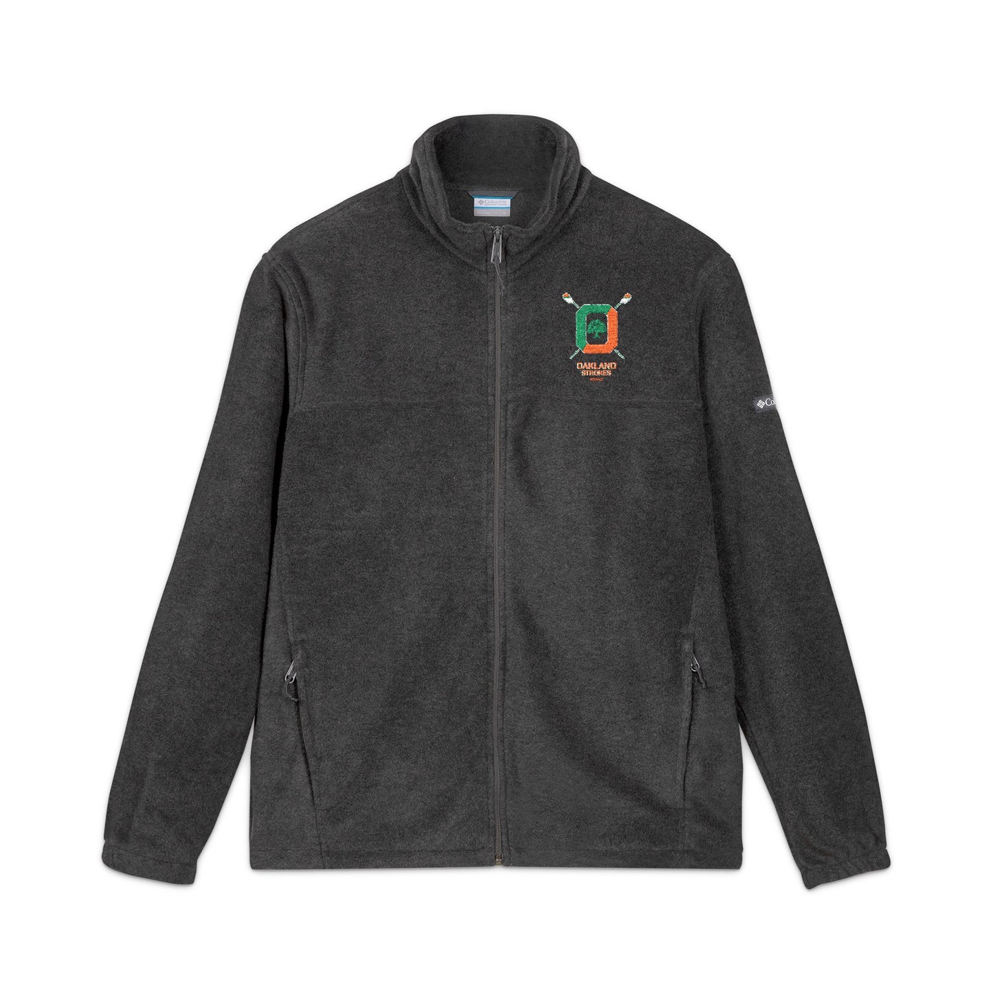Embroidered Columbia Fleece Jacket